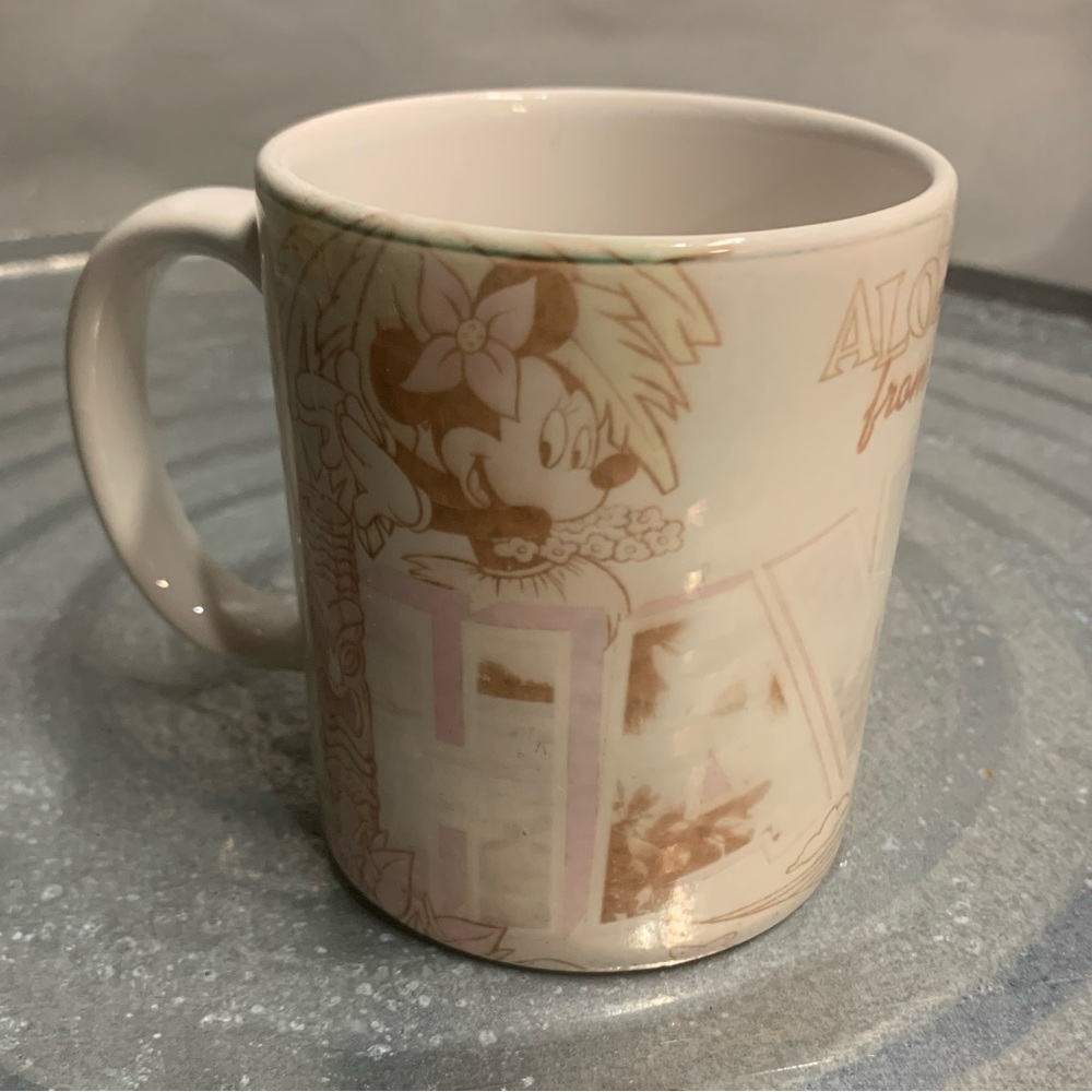 Disney Aloha From‎ Hawaii Vintage Mug